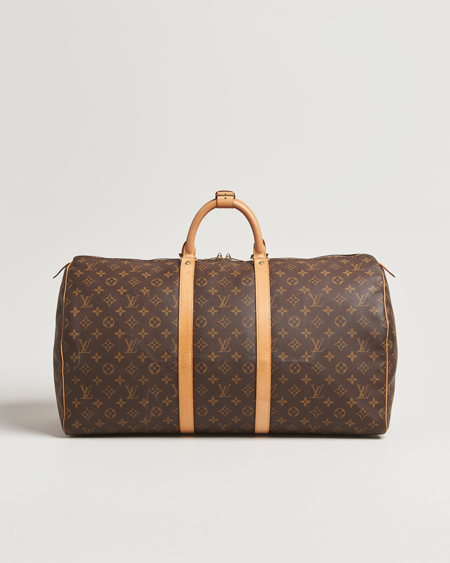 Men | Pre-Owned & Vintage Bags | Louis Vuitton Pre-Owned | Keepall 55 Monogram