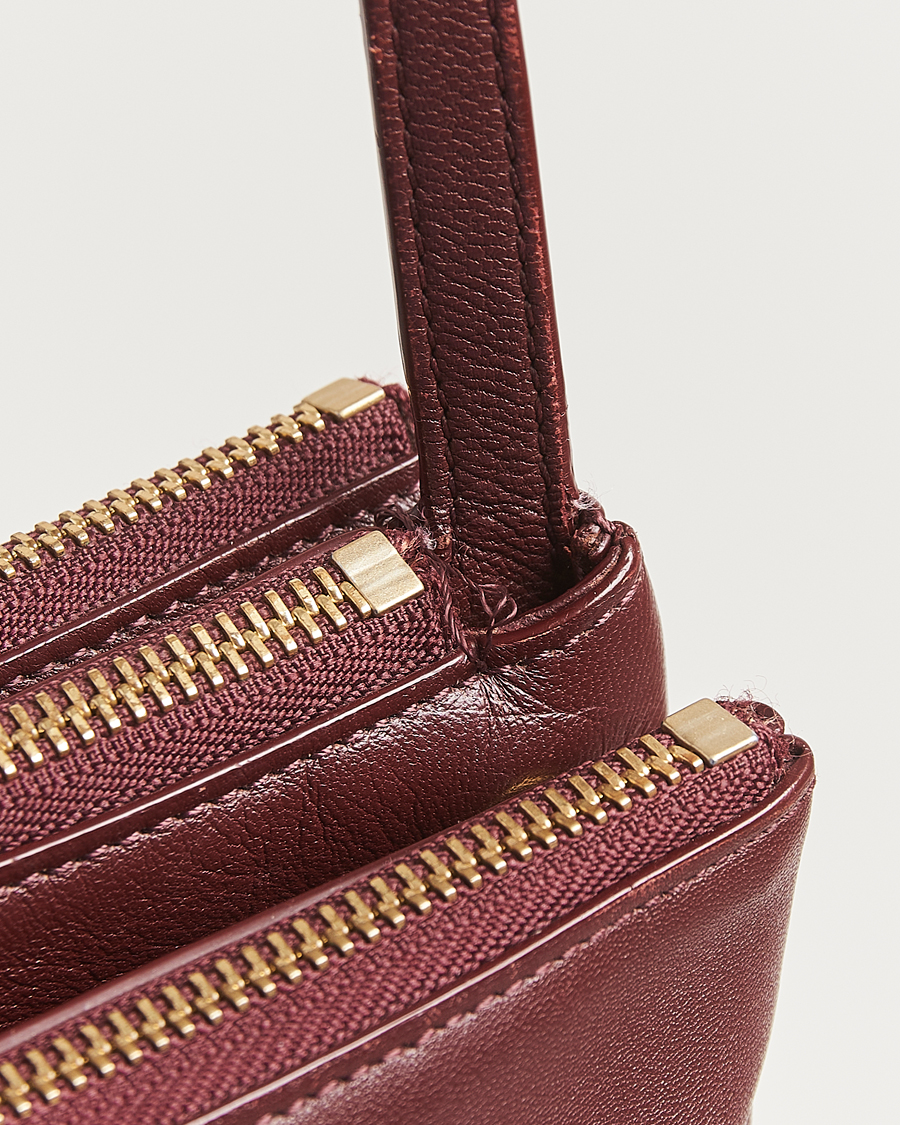 Men | Celine Pre-Owned Trio Bag Medium Bordeaux | Celine Pre-Owned | Trio Bag Medium Bordeaux