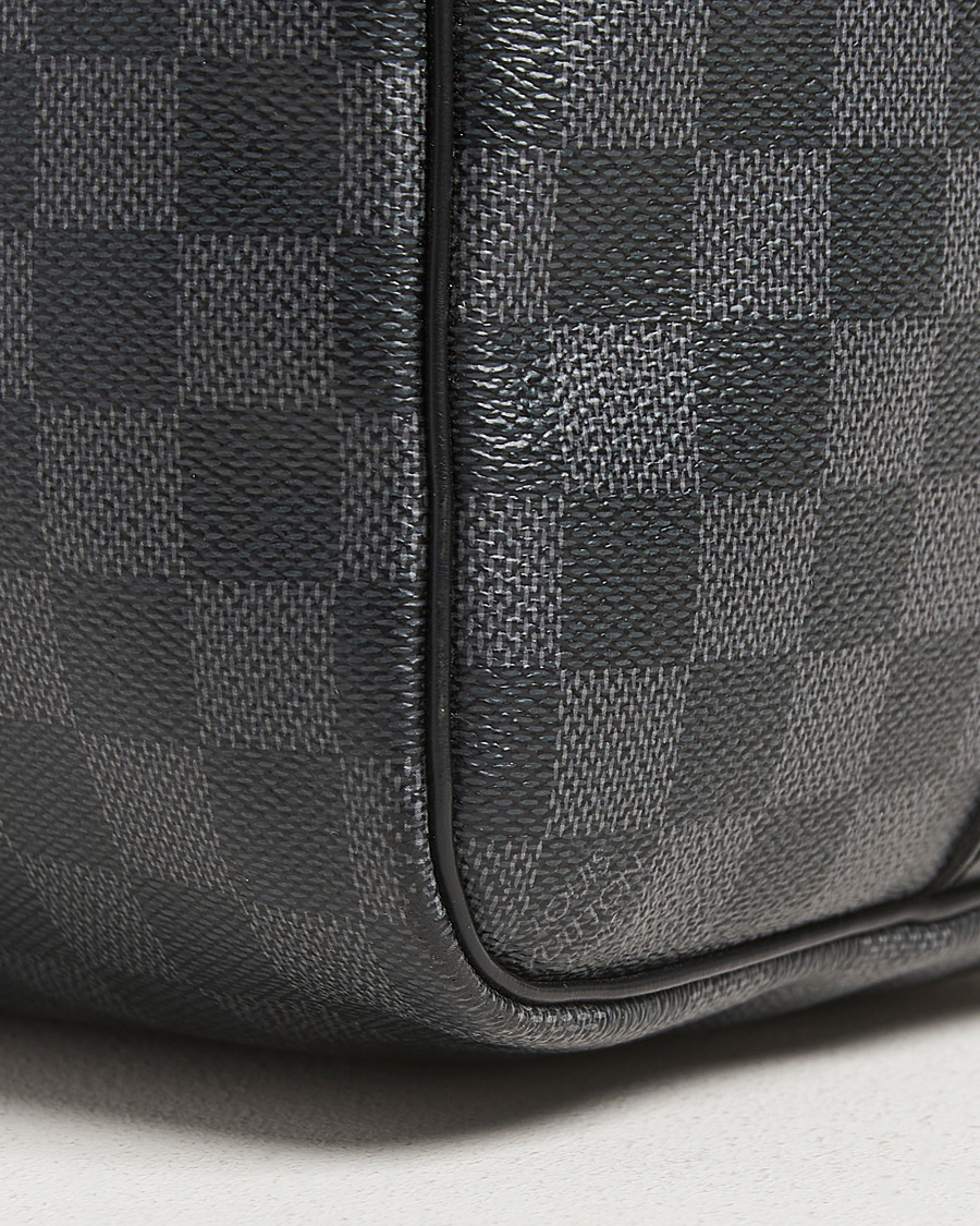 Men | Louis Vuitton Pre-Owned Keepall Bandoulière 45 Damier Graphite | Louis Vuitton Pre-Owned | Keepall Bandoulière 45 Damier Graphite