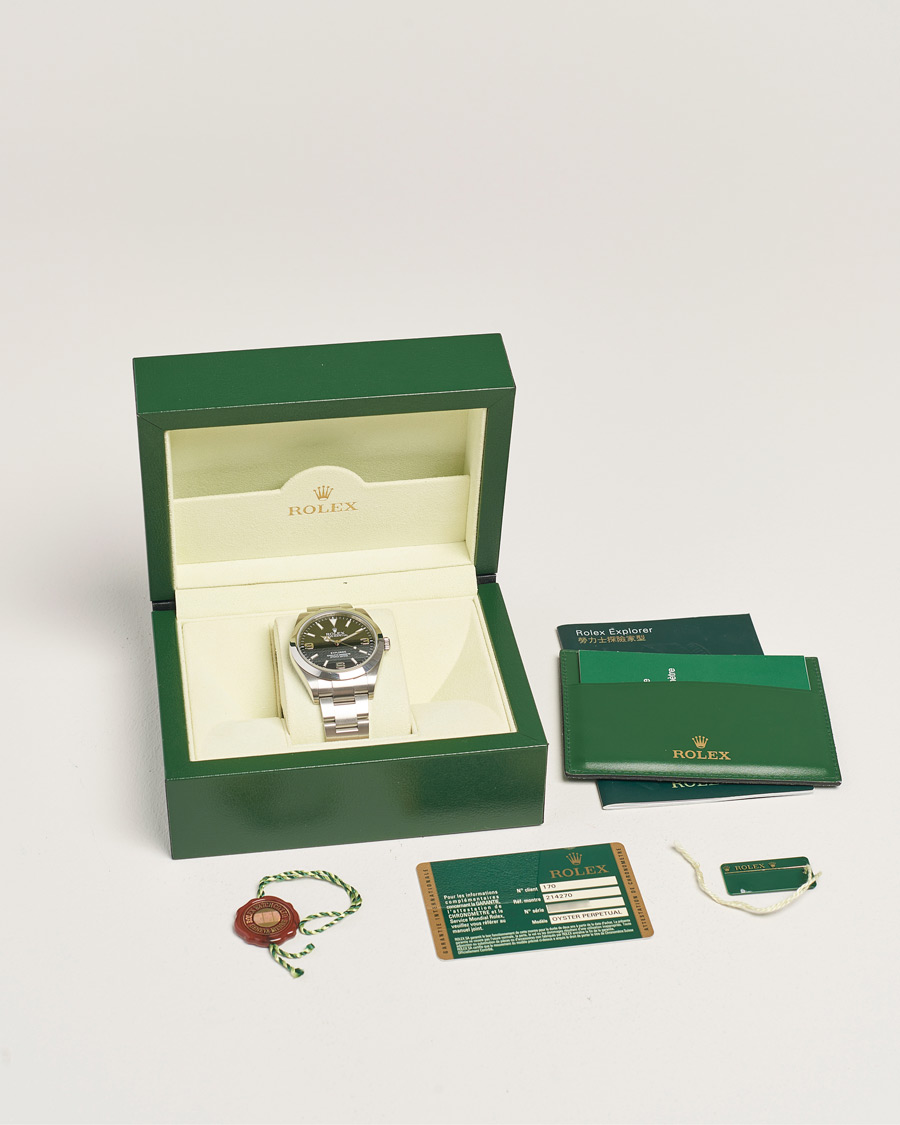 Men | Rolex Pre-Owned Explorer 39 | Rolex Pre-Owned | Explorer 39