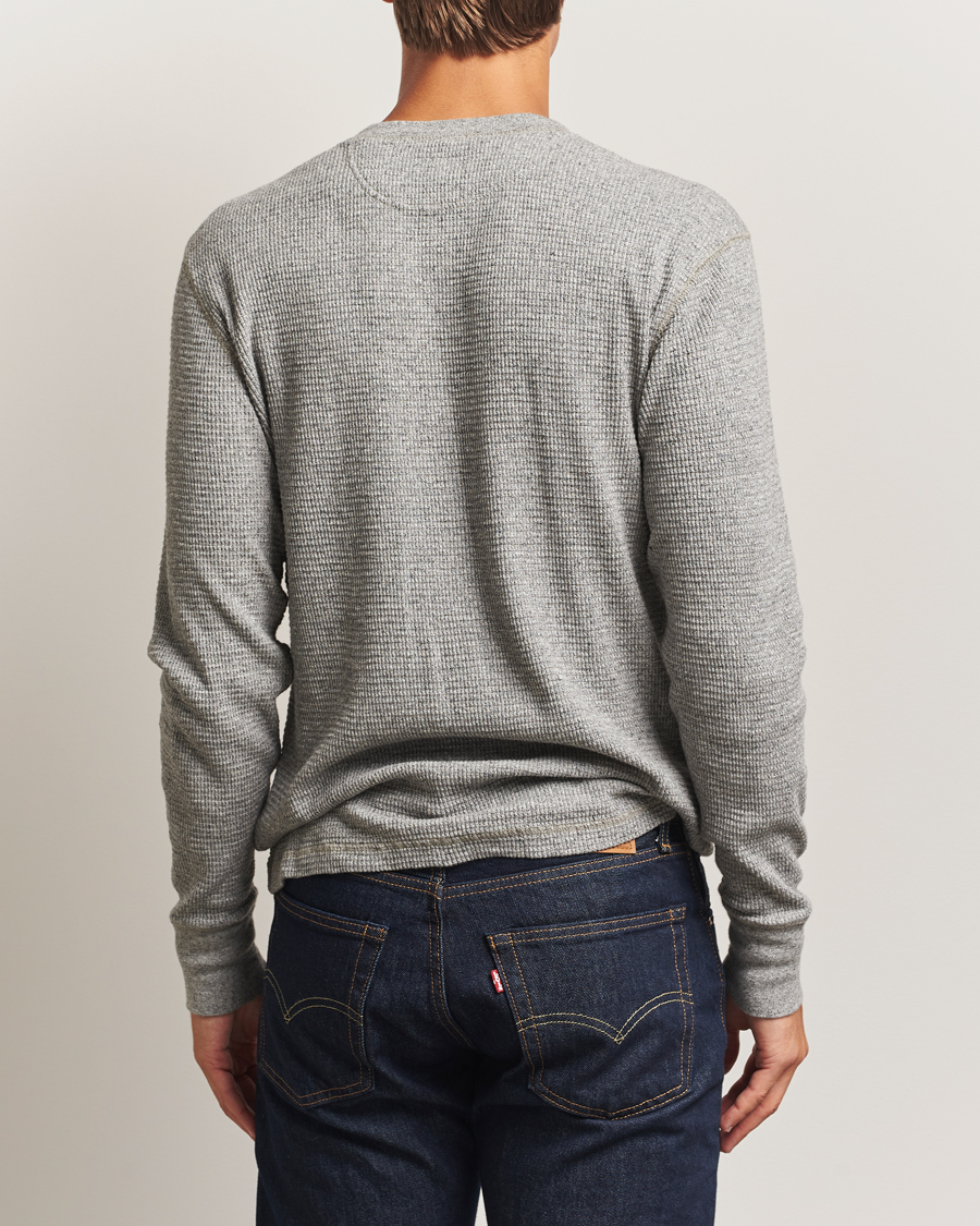 Men | Sweaters & Knitwear | RRL | Long Sleeve Henley Grey