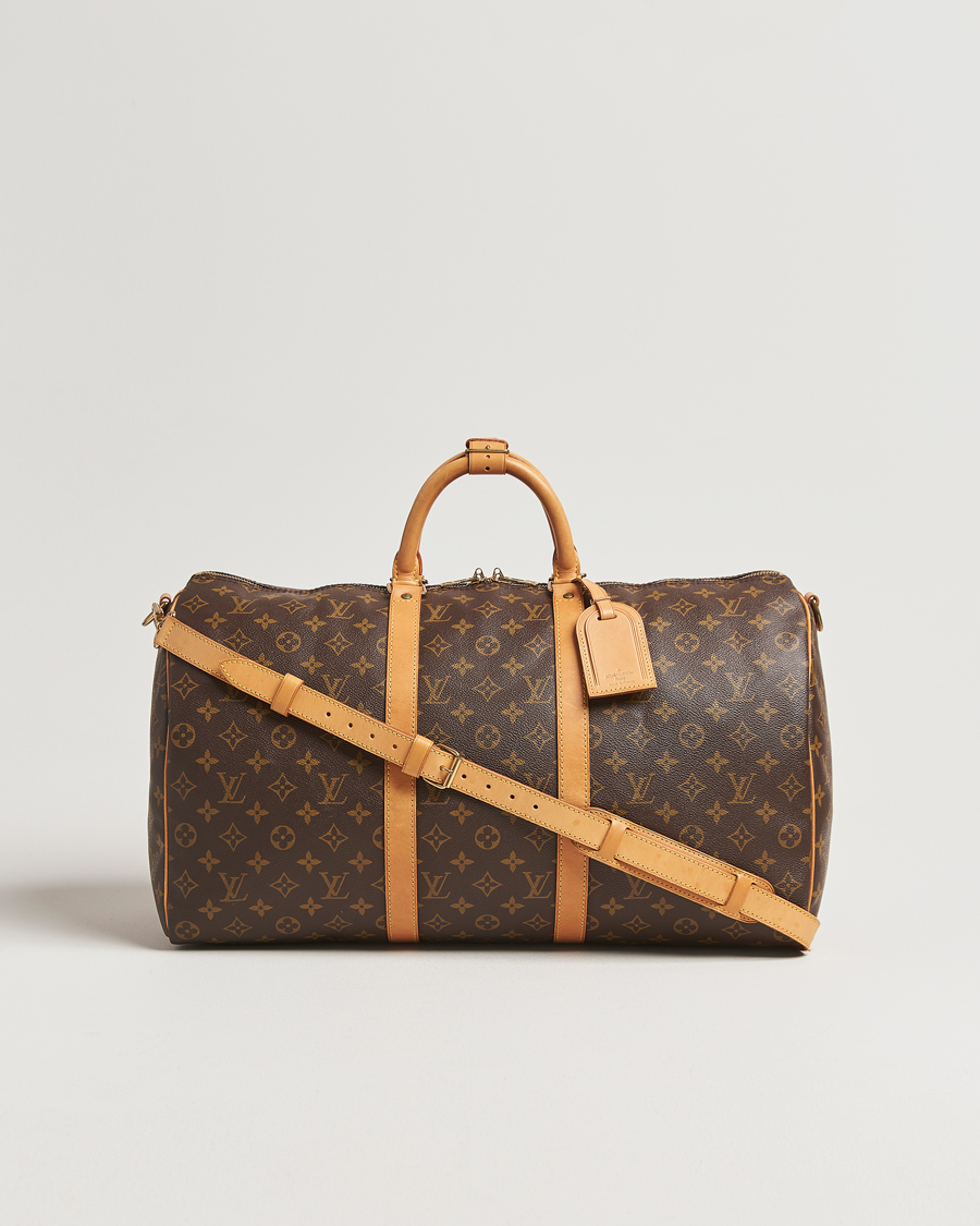 Men | Louis Vuitton Pre-Owned Keepall Bandoulière 50 Monogram | Louis Vuitton Pre-Owned | Keepall Bandoulière 50 Monogram