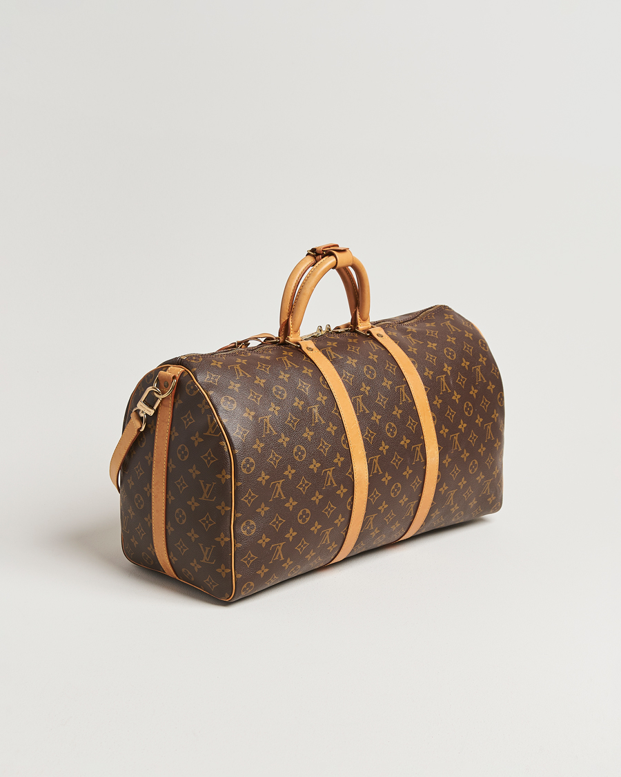 Men | Louis Vuitton Pre-Owned Keepall Bandoulière 50 Monogram | Louis Vuitton Pre-Owned | Keepall Bandoulière 50 Monogram