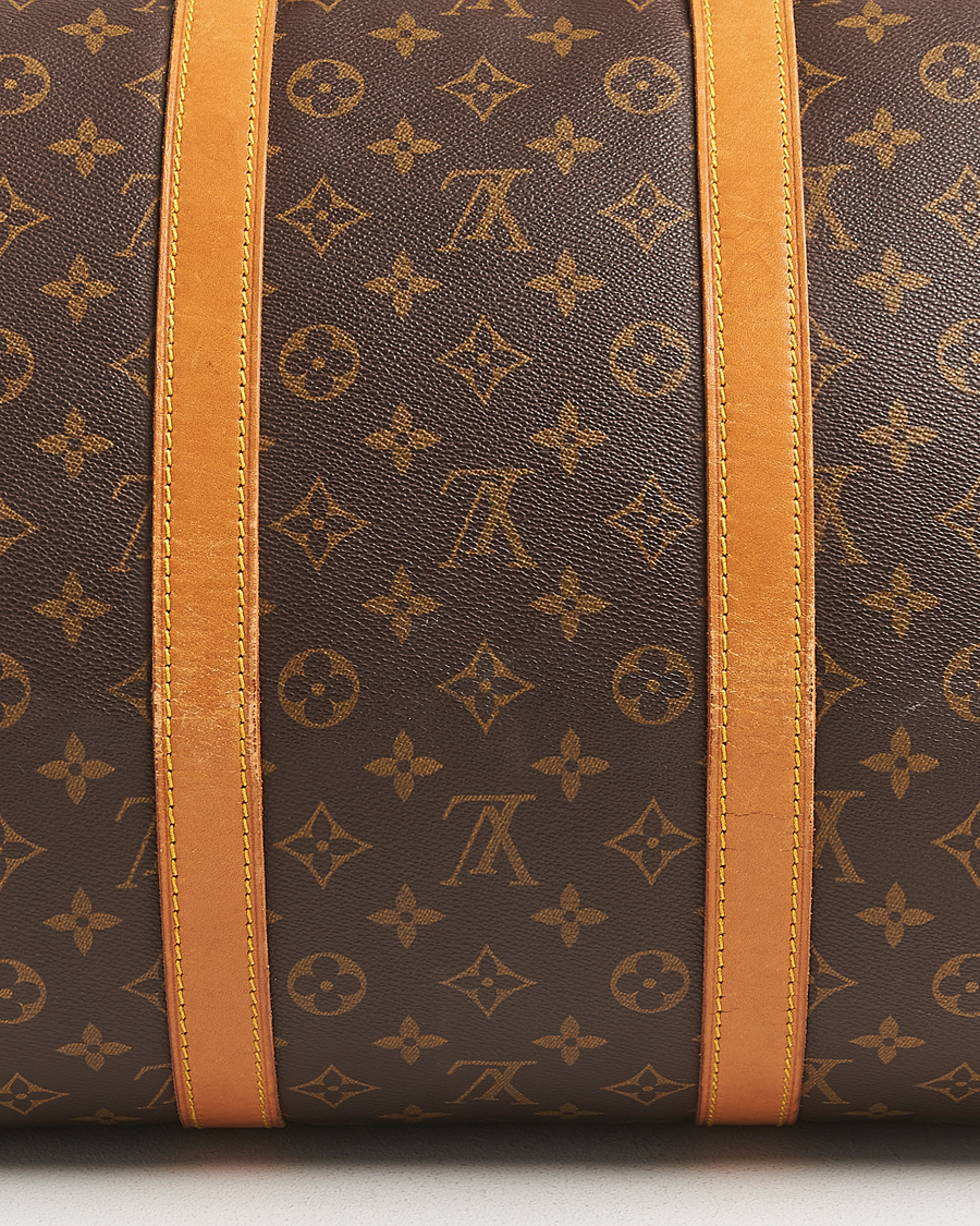 Men | Louis Vuitton Pre-Owned Keepall Bandoulière 55 Monogram | Louis Vuitton Pre-Owned | Keepall Bandoulière 55 Monogram