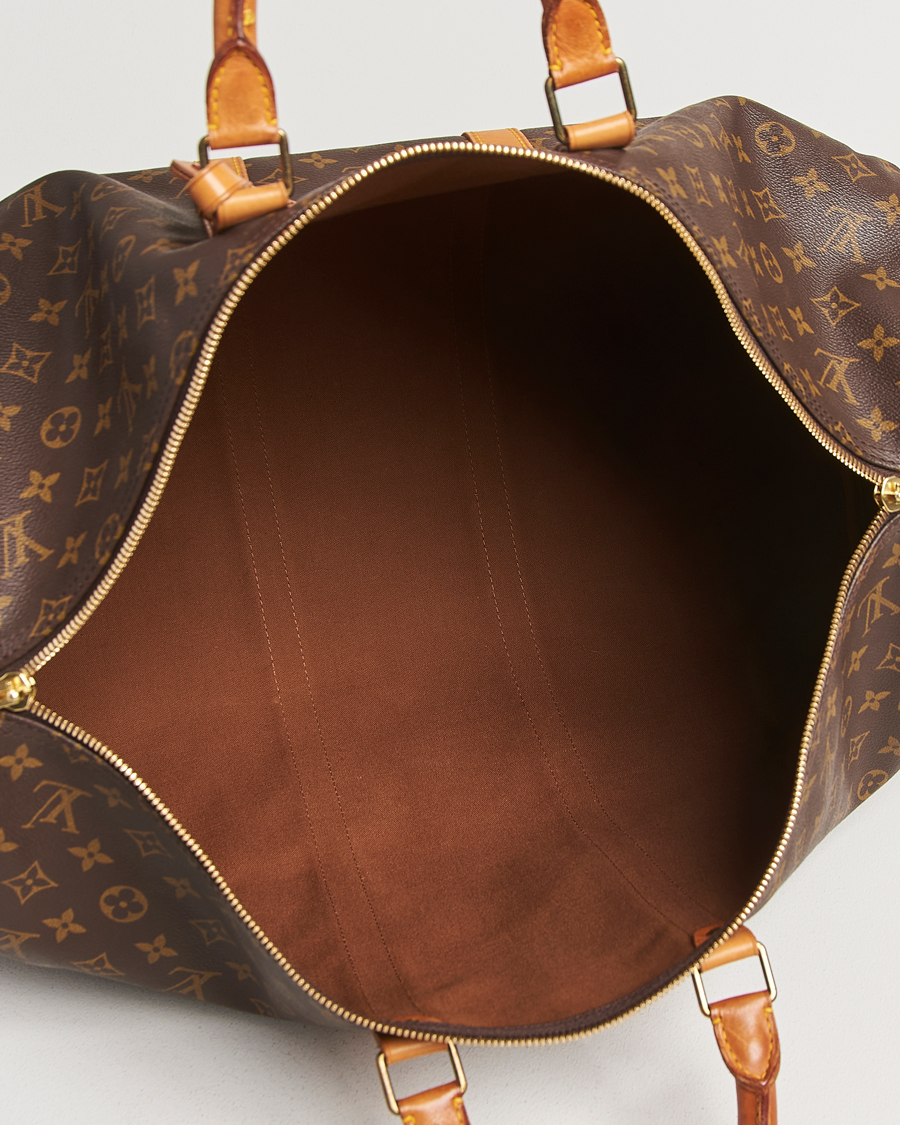 Men | Louis Vuitton Pre-Owned Keepall Bandoulière 55 Monogram | Louis Vuitton Pre-Owned | Keepall Bandoulière 55 Monogram