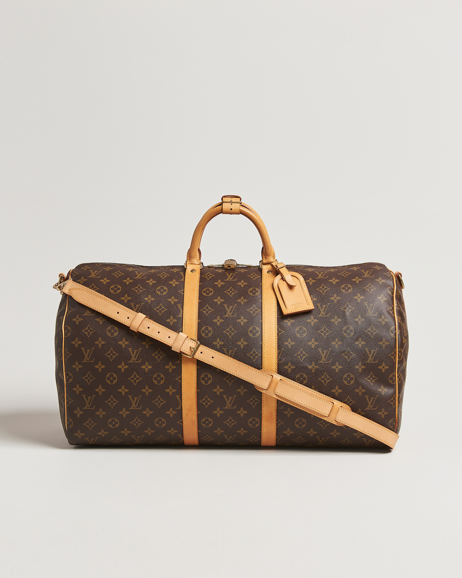 Men | Louis Vuitton Pre-Owned Keepall Bandoulière 55 Monogram | Louis Vuitton Pre-Owned | Keepall Bandoulière 55 Monogram