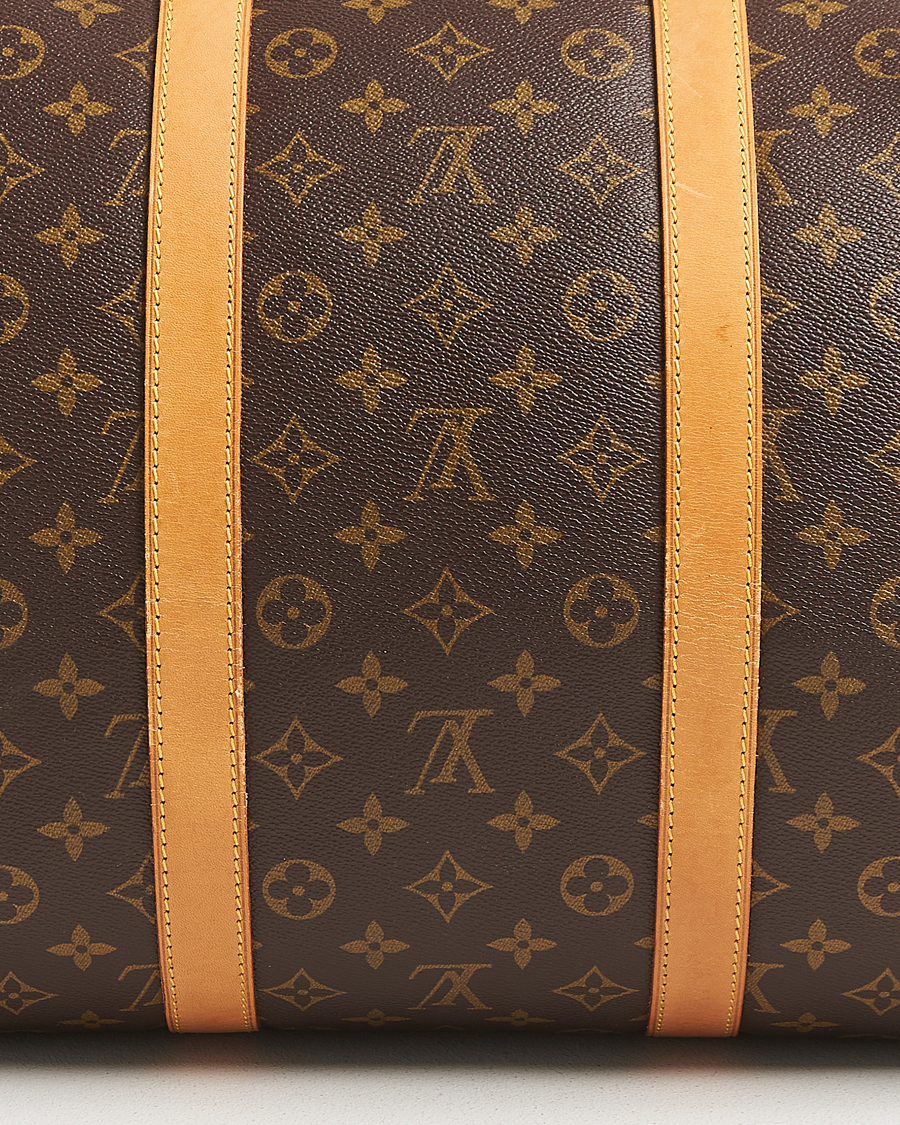 Men | Louis Vuitton Pre-Owned Keepall Bandoulière 55 Monogram | Louis Vuitton Pre-Owned | Keepall Bandoulière 55 Monogram