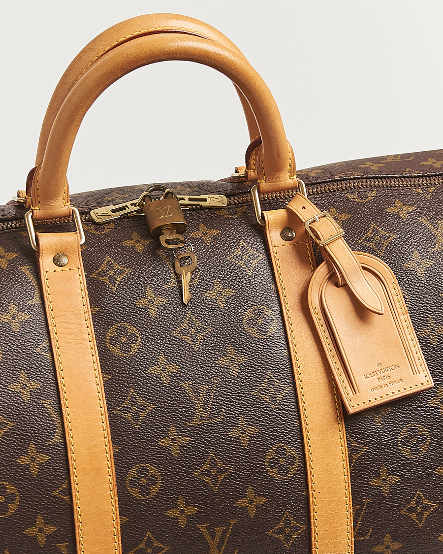 Men | Louis Vuitton Pre-Owned Keepall Bandoulière 55 Monogram | Louis Vuitton Pre-Owned | Keepall Bandoulière 55 Monogram