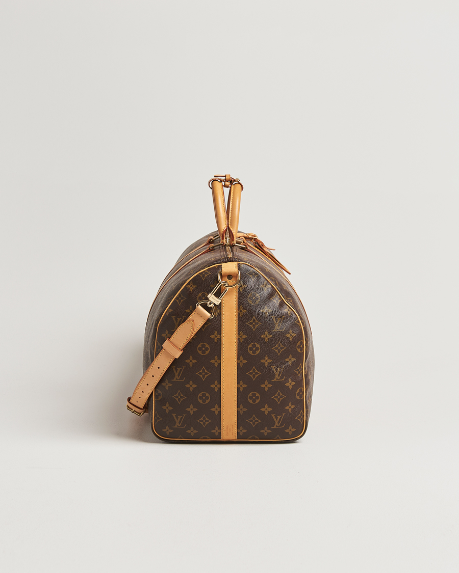 Men | Louis Vuitton Pre-Owned Keepall Bandoulière 55 Monogram | Louis Vuitton Pre-Owned | Keepall Bandoulière 55 Monogram