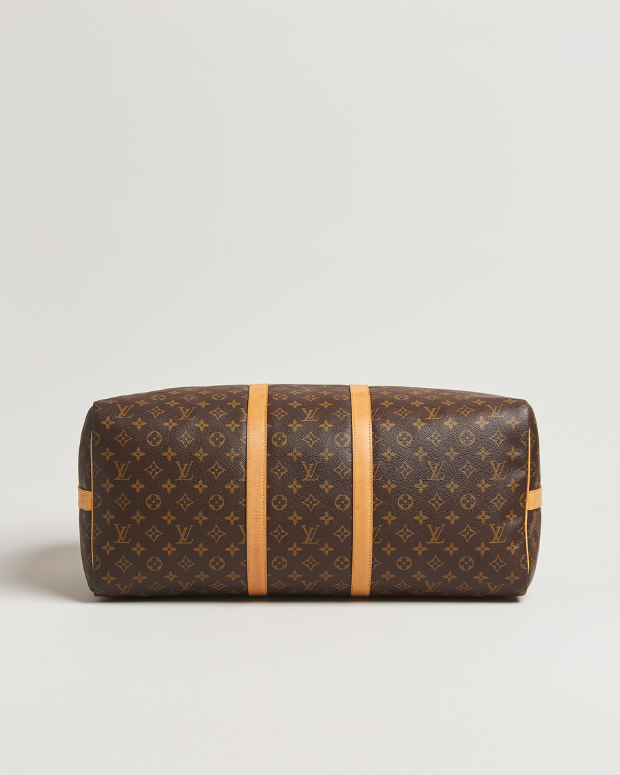 Men | Louis Vuitton Pre-Owned Keepall Bandoulière 55 Monogram | Louis Vuitton Pre-Owned | Keepall Bandoulière 55 Monogram
