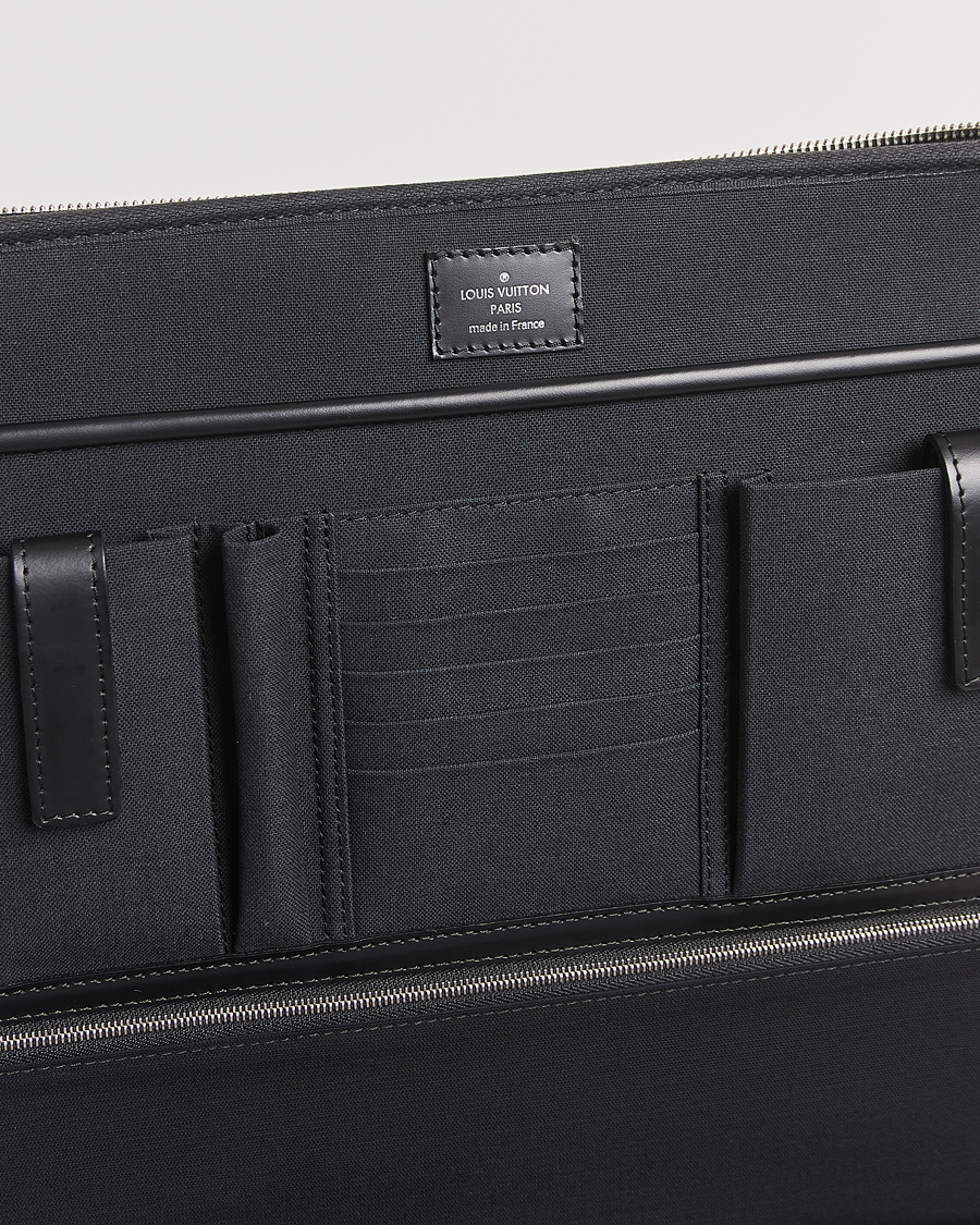 Men | Louis Vuitton Pre-Owned Steve Briefcase Damier Graphite | Louis Vuitton Pre-Owned | Steve Briefcase Damier Graphite