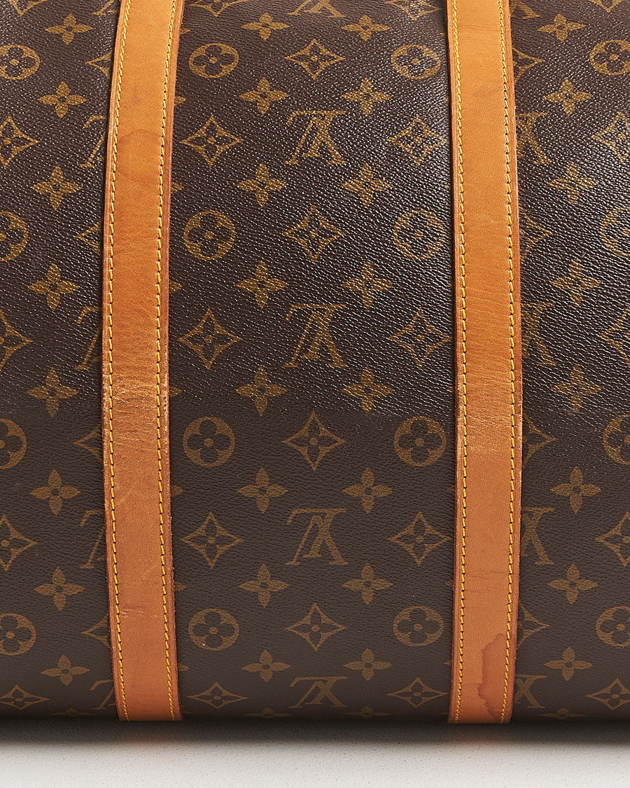 Men | Louis Vuitton Pre-Owned Keepall Bandoulière 55 Monogram | Louis Vuitton Pre-Owned | Keepall Bandoulière 55 Monogram