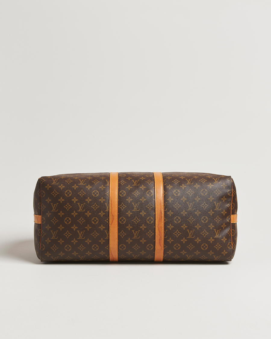 Men | Louis Vuitton Pre-Owned Keepall Bandoulière 55 Monogram | Louis Vuitton Pre-Owned | Keepall Bandoulière 55 Monogram