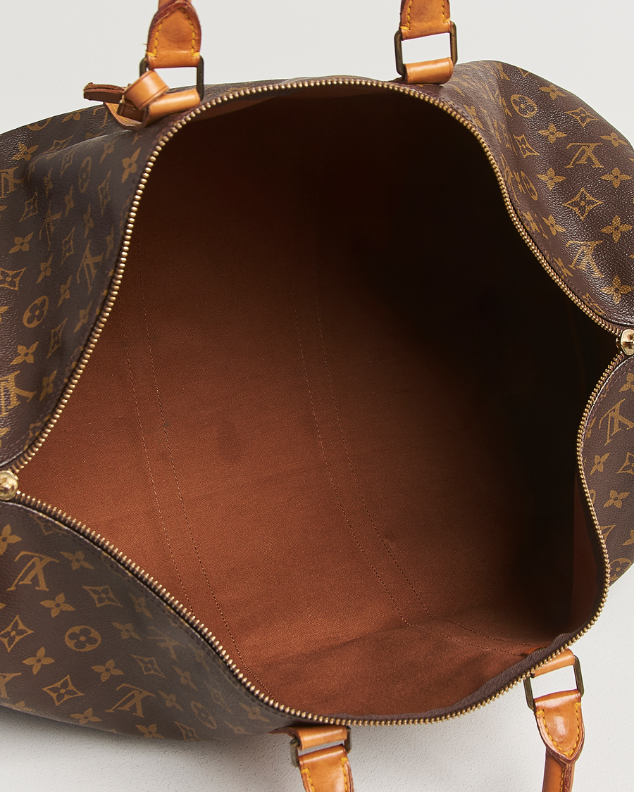 Men | Louis Vuitton Pre-Owned Keepall Bandoulière 55 Monogram | Louis Vuitton Pre-Owned | Keepall Bandoulière 55 Monogram