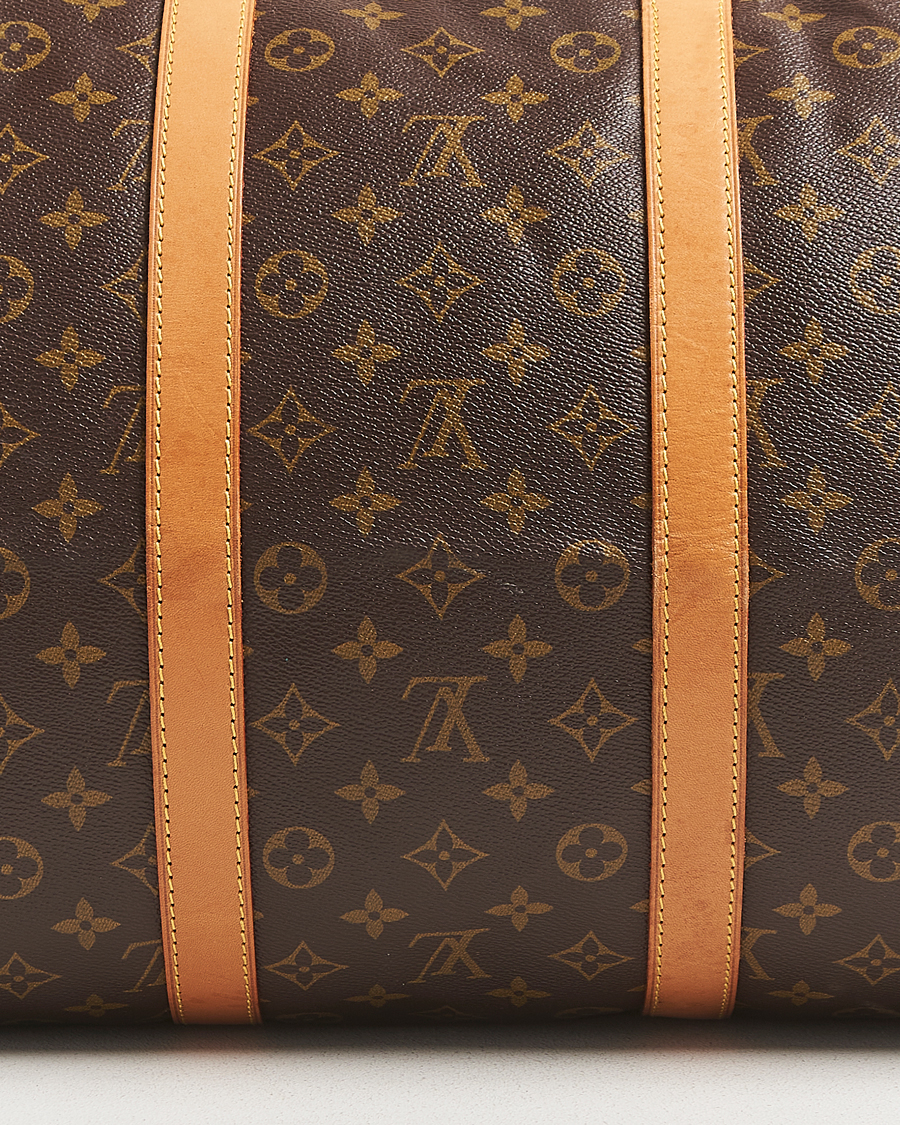 Men | Louis Vuitton Pre-Owned Keepall Bandoulière 55 Monogram | Louis Vuitton Pre-Owned | Keepall Bandoulière 55 Monogram