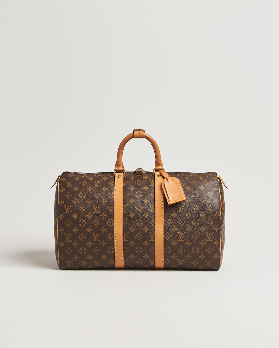 Men | Louis Vuitton Pre-Owned Keepall 45 Monogram | Louis Vuitton Pre-Owned | Keepall 45 Monogram