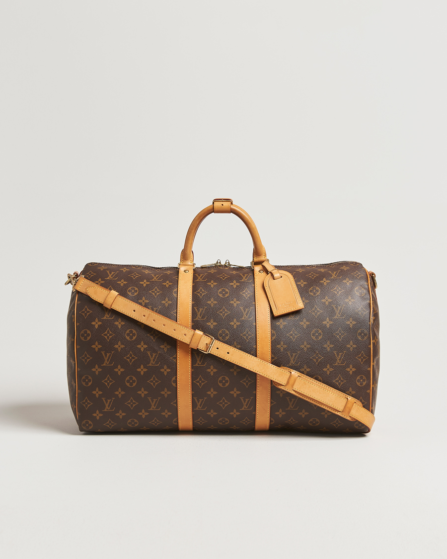 Men | Louis Vuitton Pre-Owned Keepall Bandoulière 50 Monogram | Louis Vuitton Pre-Owned | Keepall Bandoulière 50 Monogram