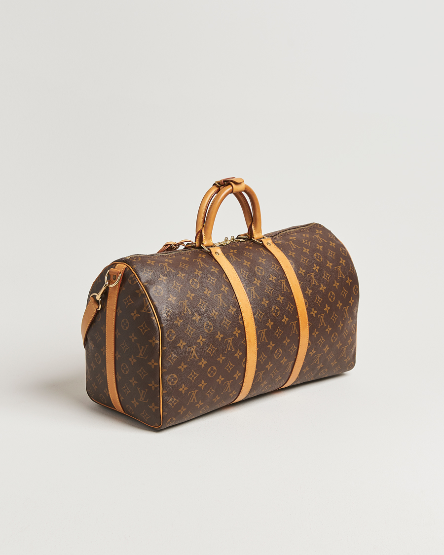 Men | Louis Vuitton Pre-Owned Keepall Bandoulière 50 Monogram | Louis Vuitton Pre-Owned | Keepall Bandoulière 50 Monogram