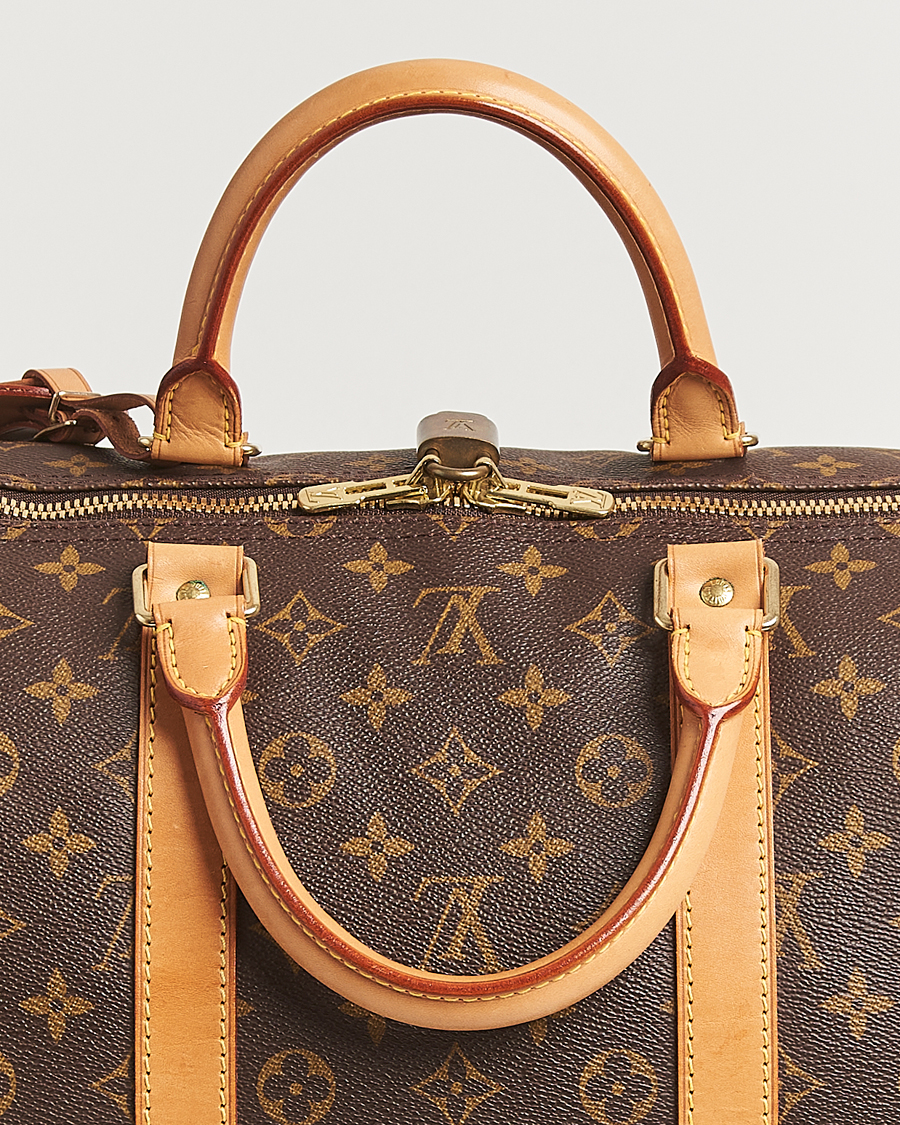 Men | Louis Vuitton Pre-Owned Keepall Bandoulière 55 Monogram | Louis Vuitton Pre-Owned | Keepall Bandoulière 55 Monogram