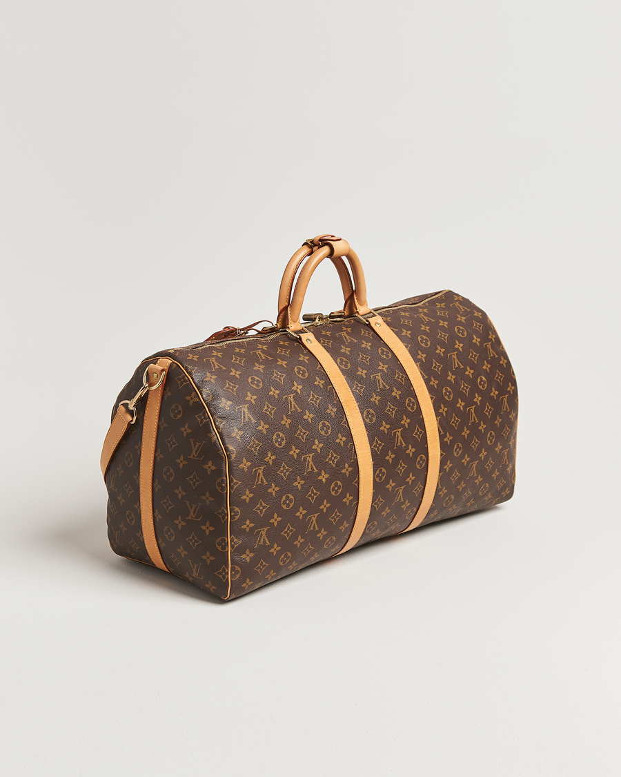 Men | Louis Vuitton Pre-Owned Keepall Bandoulière 55 Monogram | Louis Vuitton Pre-Owned | Keepall Bandoulière 55 Monogram
