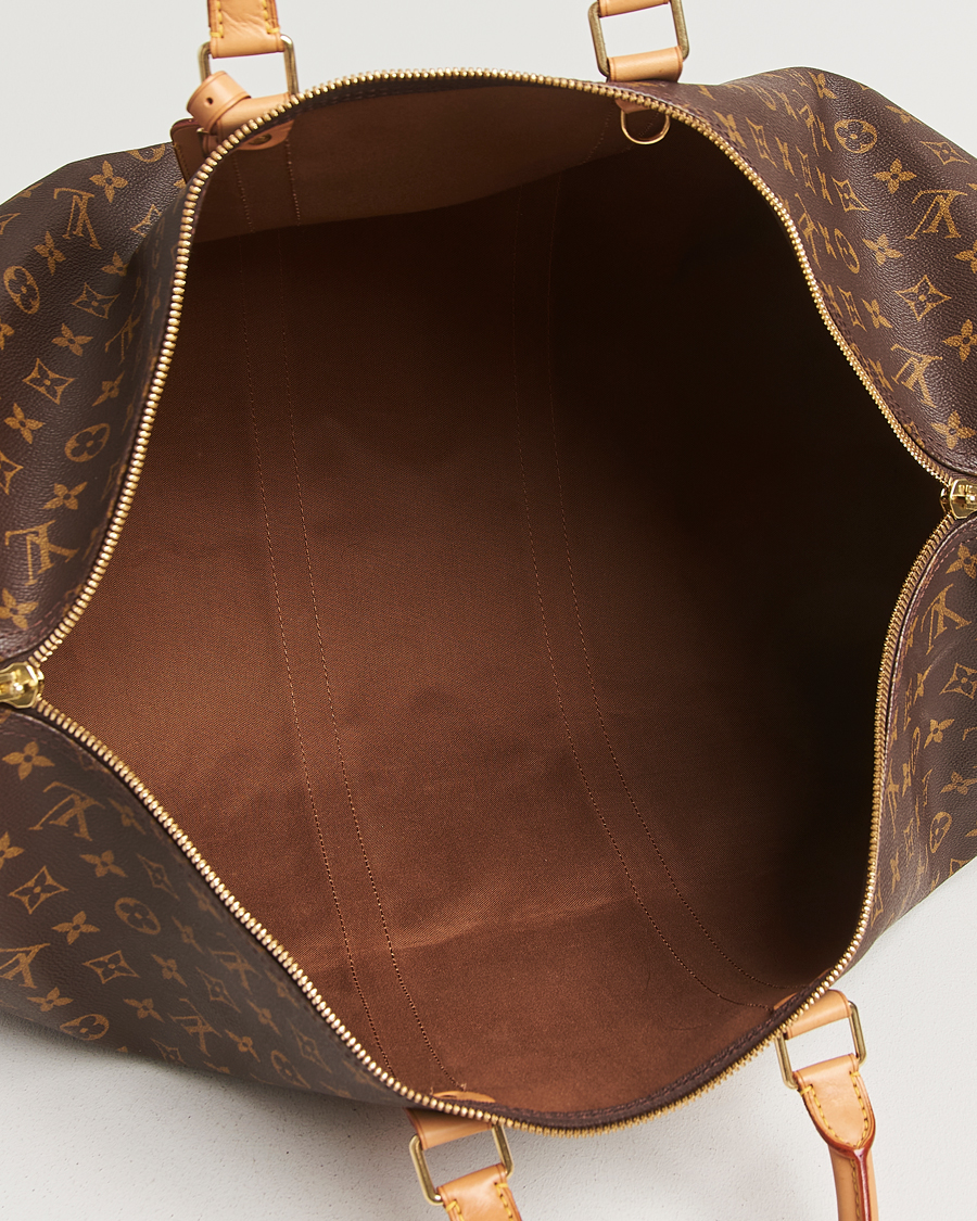 Men | Louis Vuitton Pre-Owned Keepall Bandoulière 55 Monogram | Louis Vuitton Pre-Owned | Keepall Bandoulière 55 Monogram