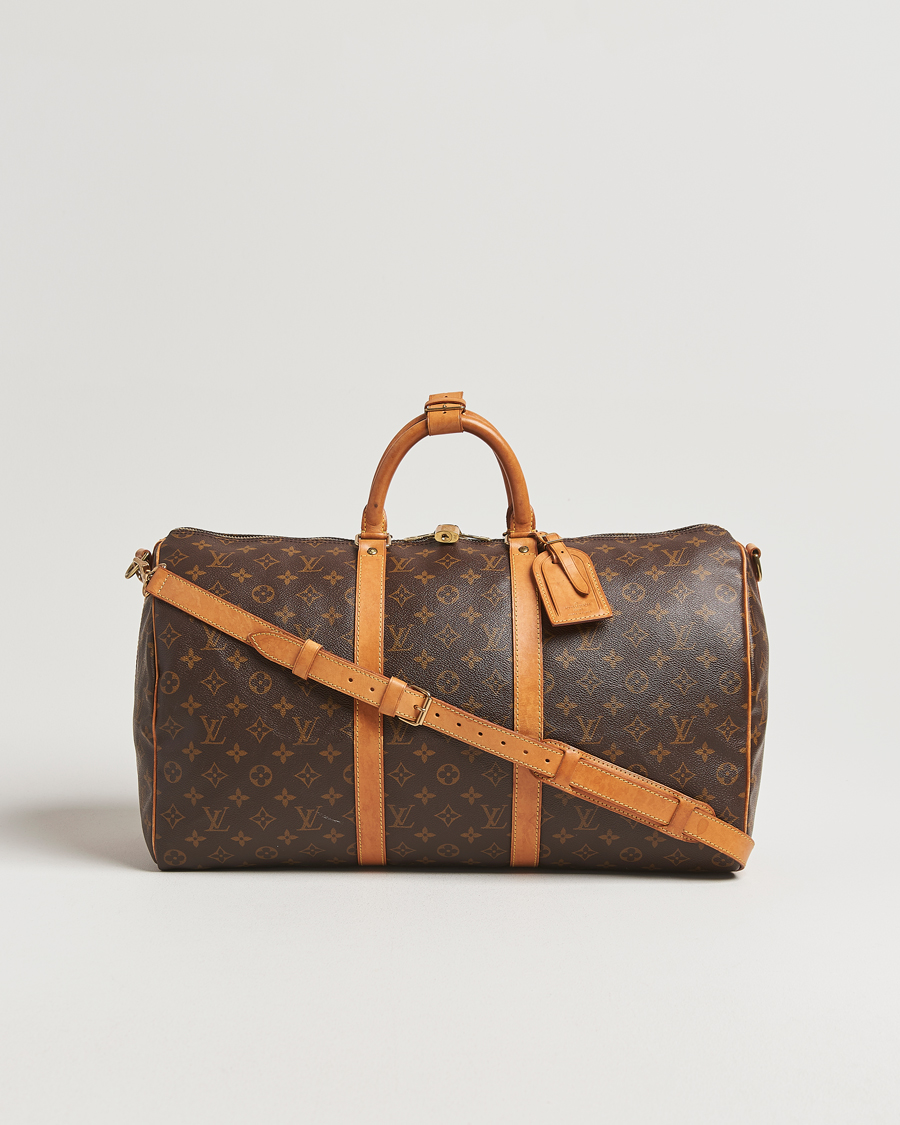 Men | Louis Vuitton Pre-Owned Keepall Bandoulière 50 Monogram | Louis Vuitton Pre-Owned | Keepall Bandoulière 50 Monogram