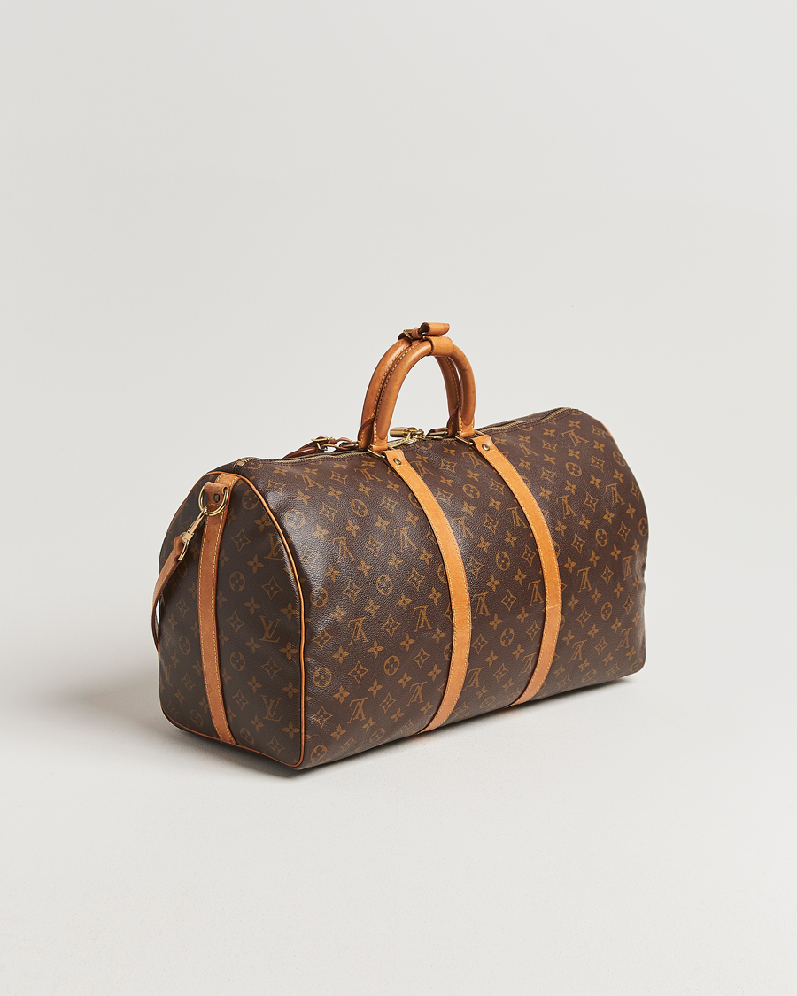 Men | Louis Vuitton Pre-Owned Keepall Bandoulière 50 Monogram | Louis Vuitton Pre-Owned | Keepall Bandoulière 50 Monogram