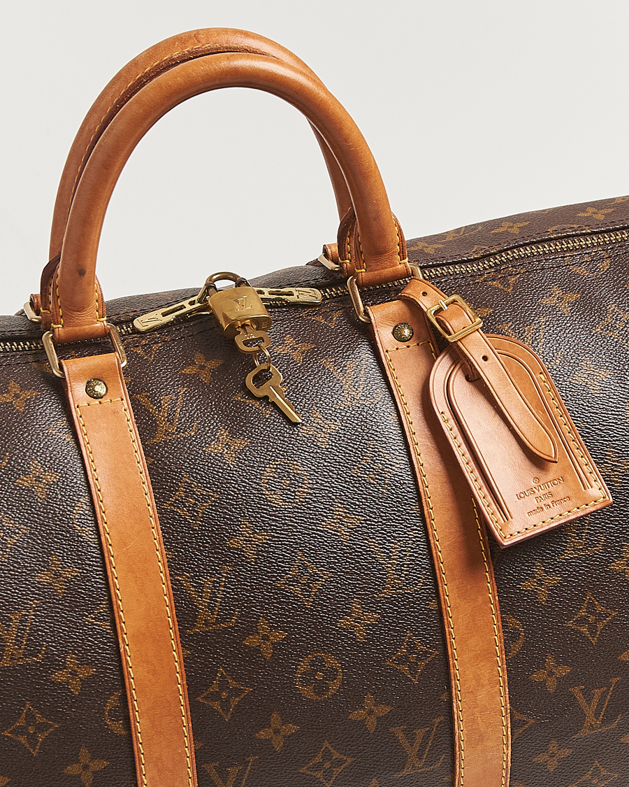 Men | Louis Vuitton Pre-Owned Keepall Bandoulière 50 Monogram | Louis Vuitton Pre-Owned | Keepall Bandoulière 50 Monogram
