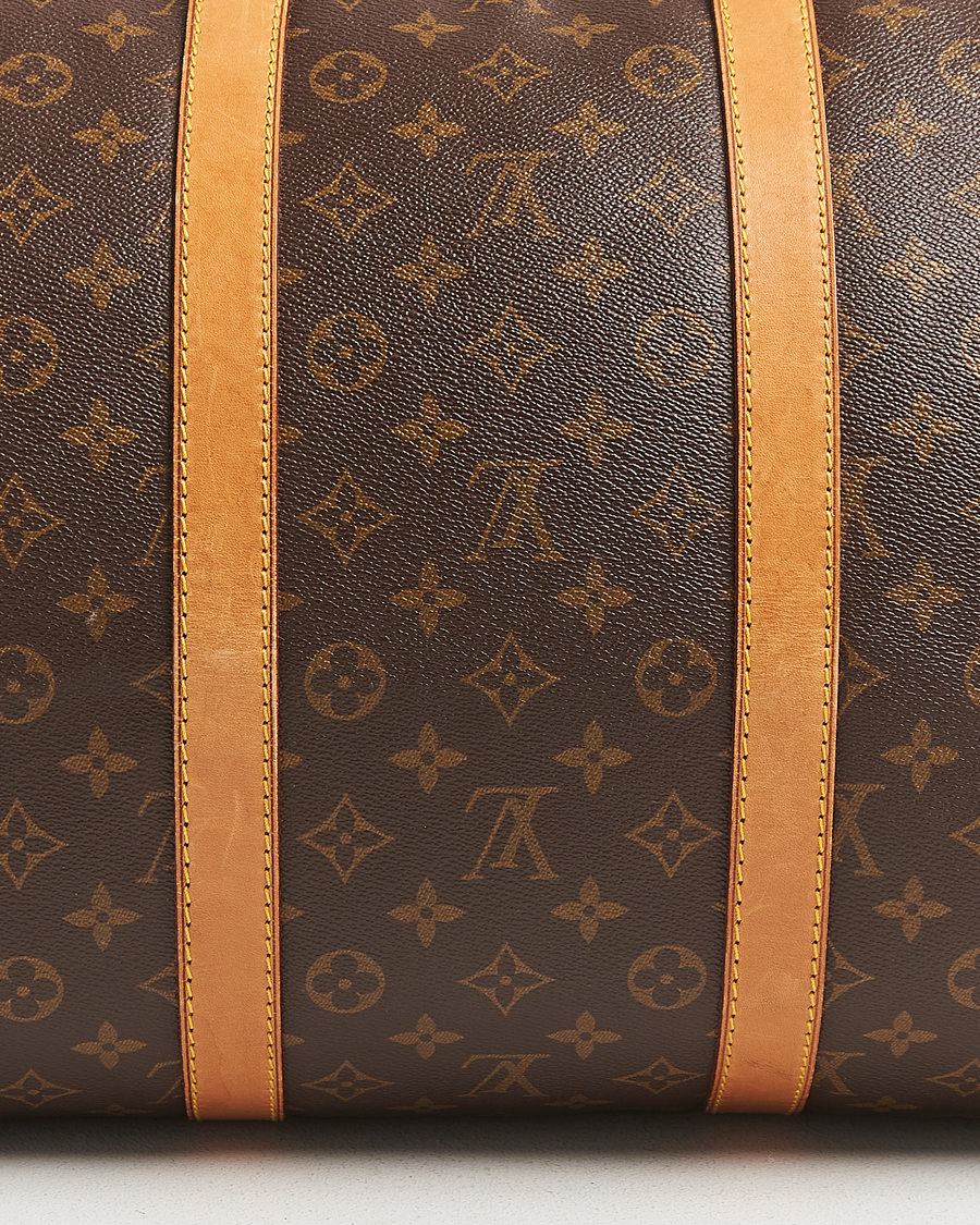 Men | Louis Vuitton Pre-Owned Keepall Bandoulière 55 Monogram | Louis Vuitton Pre-Owned | Keepall Bandoulière 55 Monogram