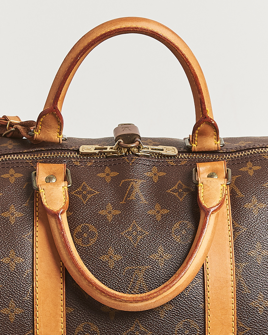 Men | Louis Vuitton Pre-Owned Keepall Bandoulière 55 Monogram | Louis Vuitton Pre-Owned | Keepall Bandoulière 55 Monogram