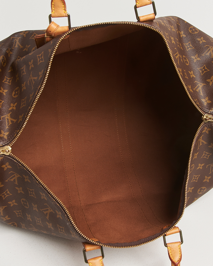 Men | Louis Vuitton Pre-Owned Keepall Bandoulière 55 Monogram | Louis Vuitton Pre-Owned | Keepall Bandoulière 55 Monogram