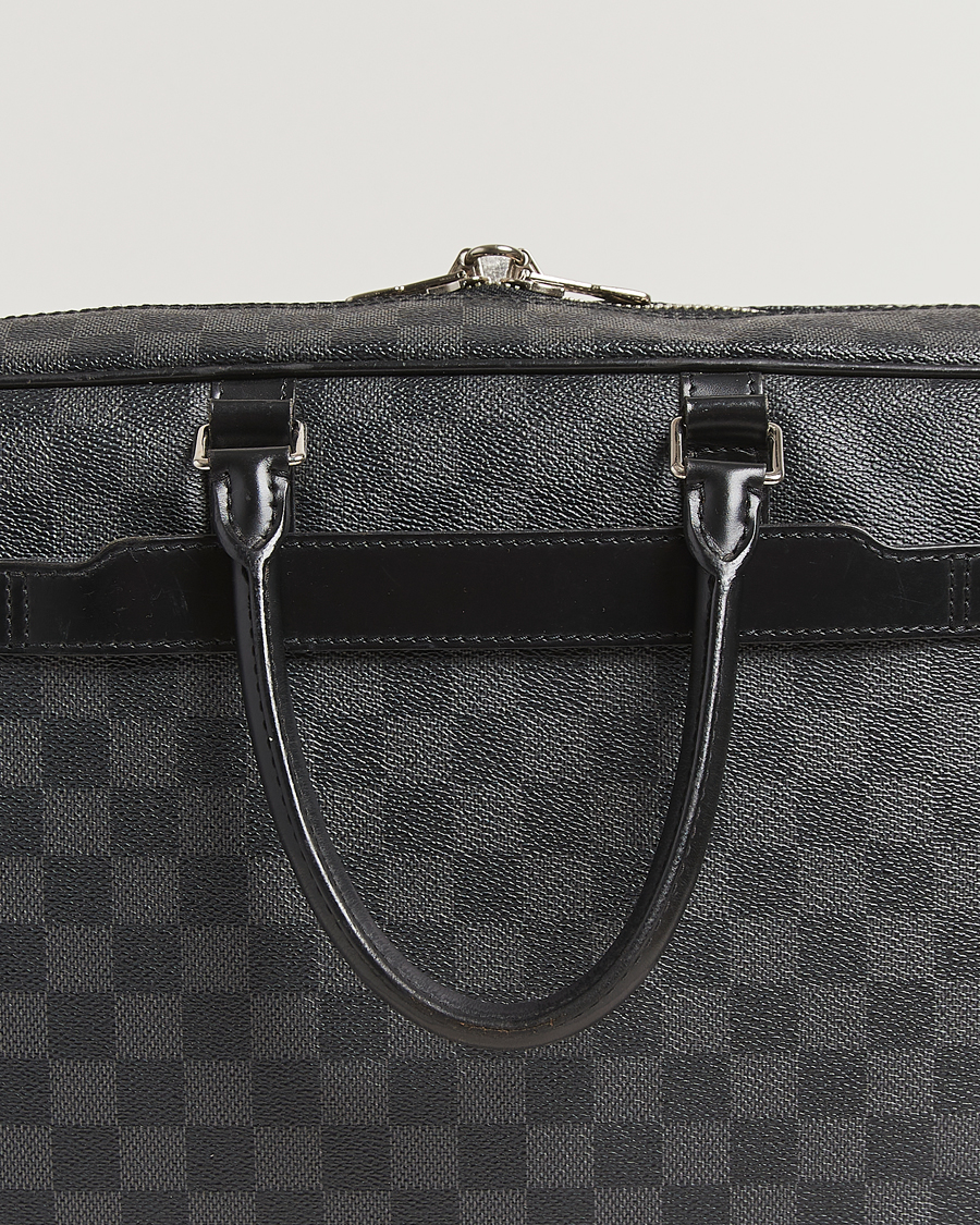 Men | Louis Vuitton Pre-Owned Porte Document Voyager Damier Graphite | Louis Vuitton Pre-Owned | Porte Document Voyager Damier Graphite