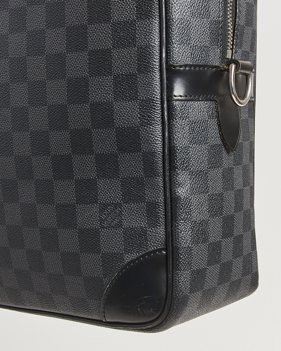Men | Louis Vuitton Pre-Owned Porte Document Voyager Damier Graphite | Louis Vuitton Pre-Owned | Porte Document Voyager Damier Graphite