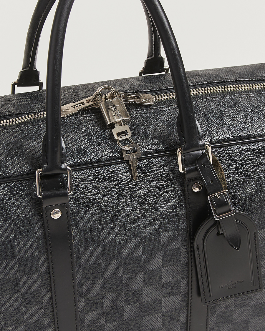 Men | Louis Vuitton Pre-Owned Porte Document Voyager Damier Graphite | Louis Vuitton Pre-Owned | Porte Document Voyager Damier Graphite