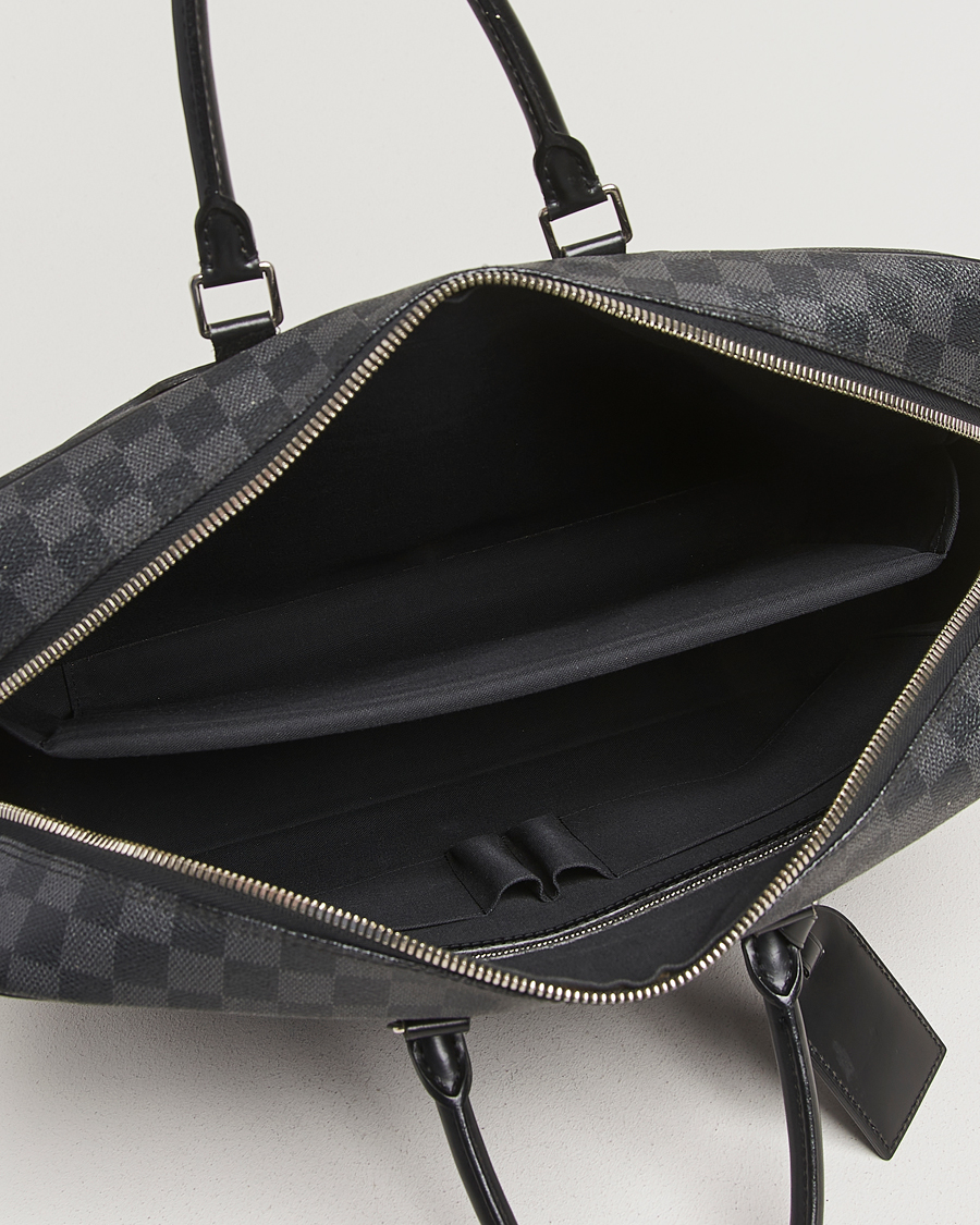 Men | Louis Vuitton Pre-Owned Porte Document Voyager Damier Graphite | Louis Vuitton Pre-Owned | Porte Document Voyager Damier Graphite