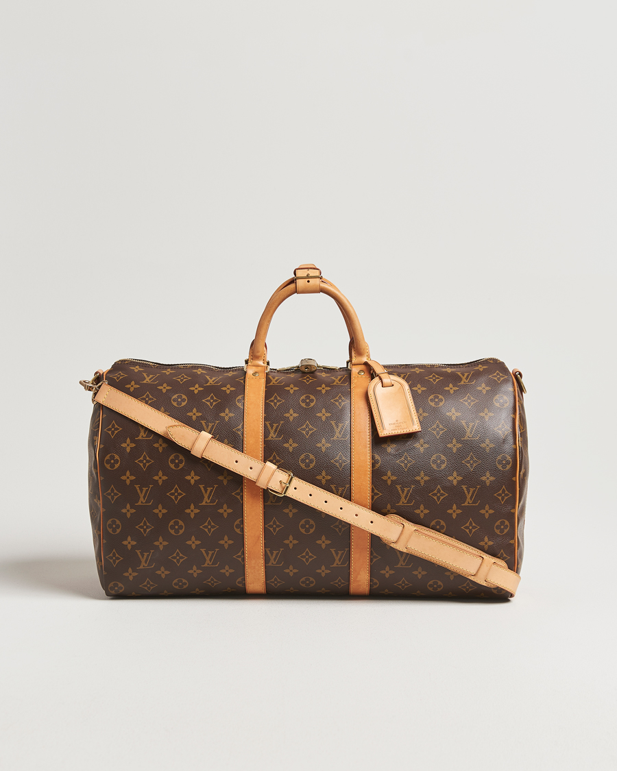 Men | Louis Vuitton Pre-Owned Keepall Bandoulière 50 Monogram | Louis Vuitton Pre-Owned | Keepall Bandoulière 50 Monogram