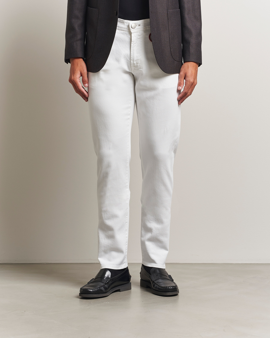 Men | Jeans | Tramarossa | Michelangelo Stretch Jeans White Raw