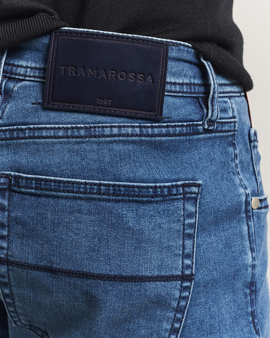 Men | Jeans | Tramarossa | Michelangelo Stretch Jeans Sky Used