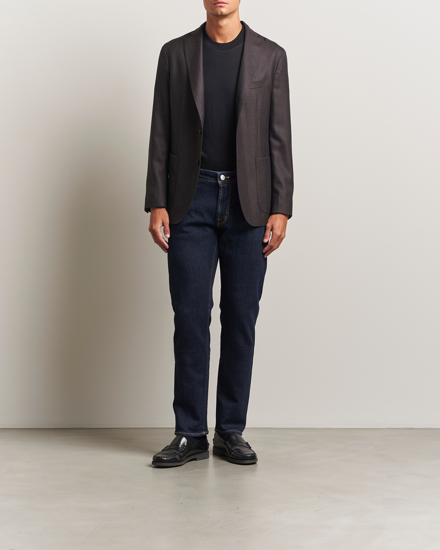 Men | Trousers | Tramarossa | Michelangelo Stretch Jeans Blue Raw