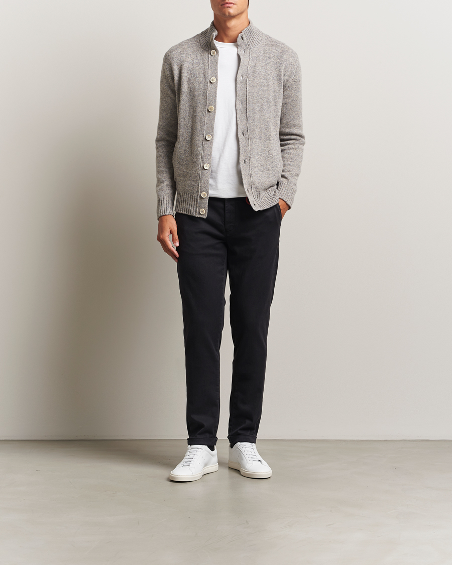 Men | Jeans | Tramarossa | Luis Superstrech Cotton Chino Black