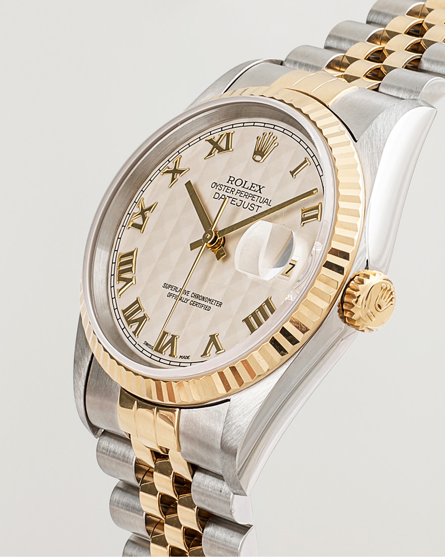 Men | Rolex Pre-Owned Datejust Pyramid dial | Rolex Pre-Owned | Datejust Pyramid dial