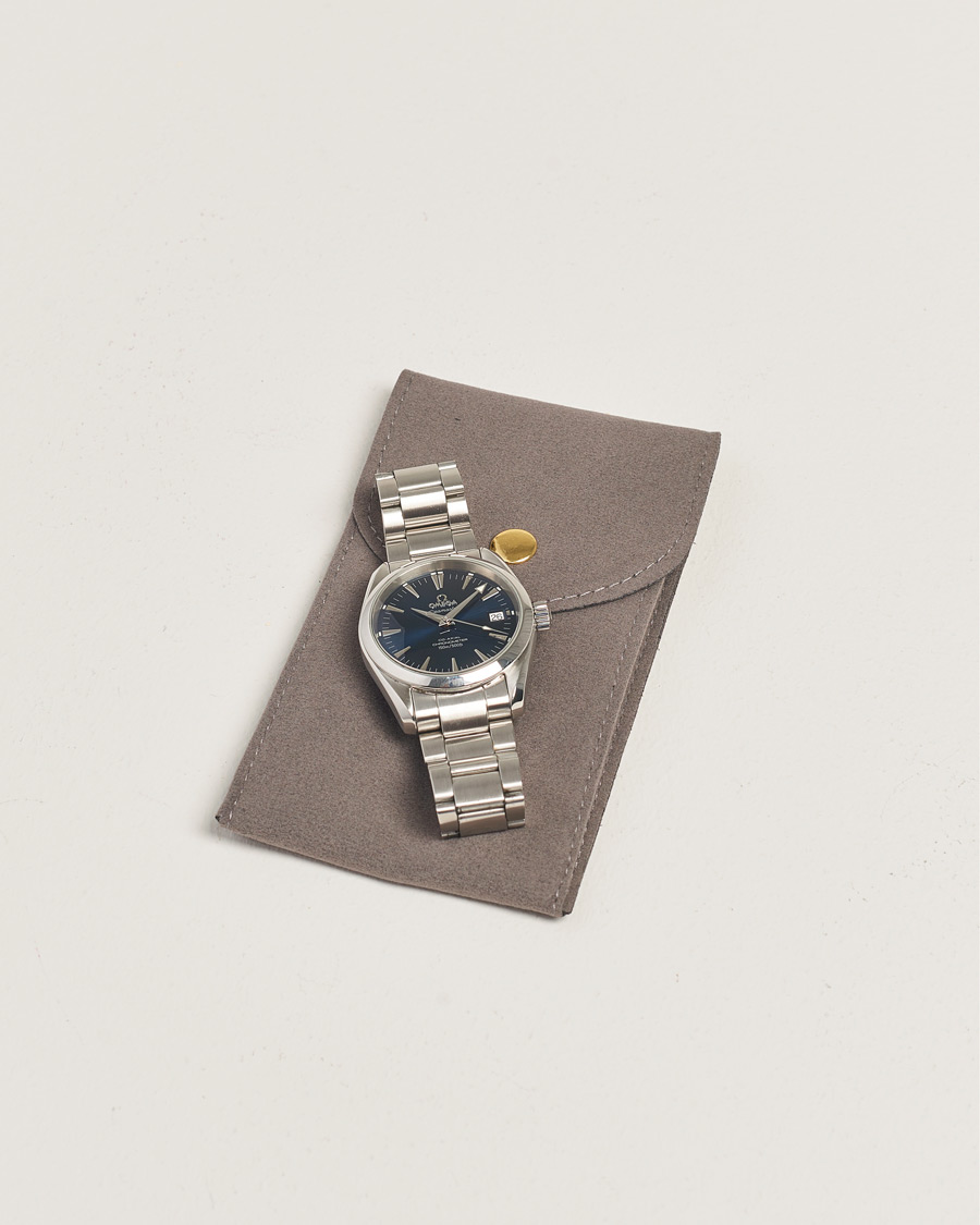 Men | Omega Pre-Owned Seamaster Aqua Terra 150M Blue | Omega Pre-Owned | Seamaster Aqua Terra 150M Blue