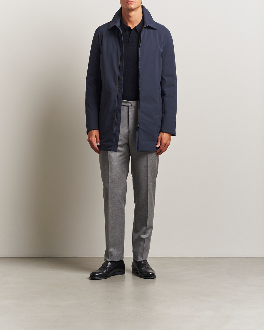 Men | Coats & Jackets | UBR | Quantum Padded Coat Navy