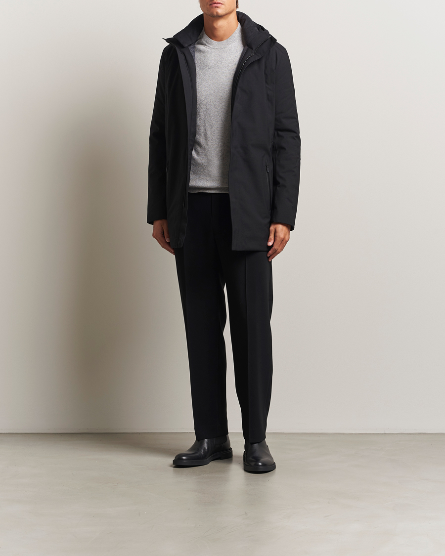 UBR Regulator Parka Savile Black Wool at CareOfCarl.com