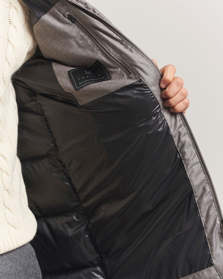 Men | Coats & Jackets | UBR | Concorde Wool Parka Savile Sand Melange