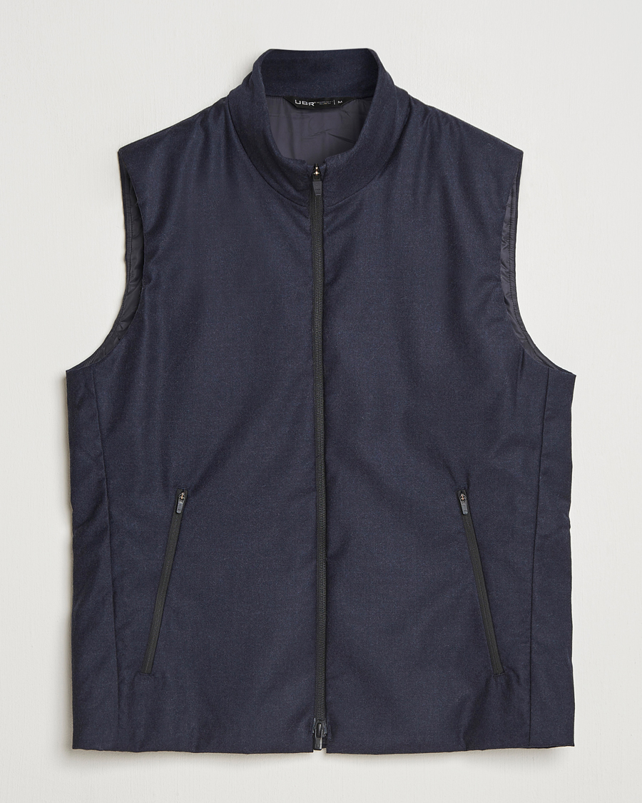 Men | Gilets | UBR | Raptor Lightweight Vest Savile Dark Navy Melange