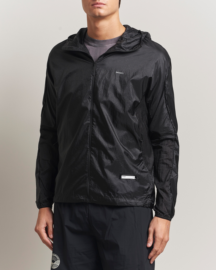 Satisfy Pertex Diamond Fuse Windbreaker Black at CareOfCarl.com