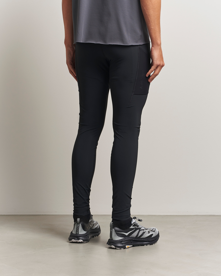 Men | Trousers | Satisfy | TechSilk Evo Cargo Tights Black