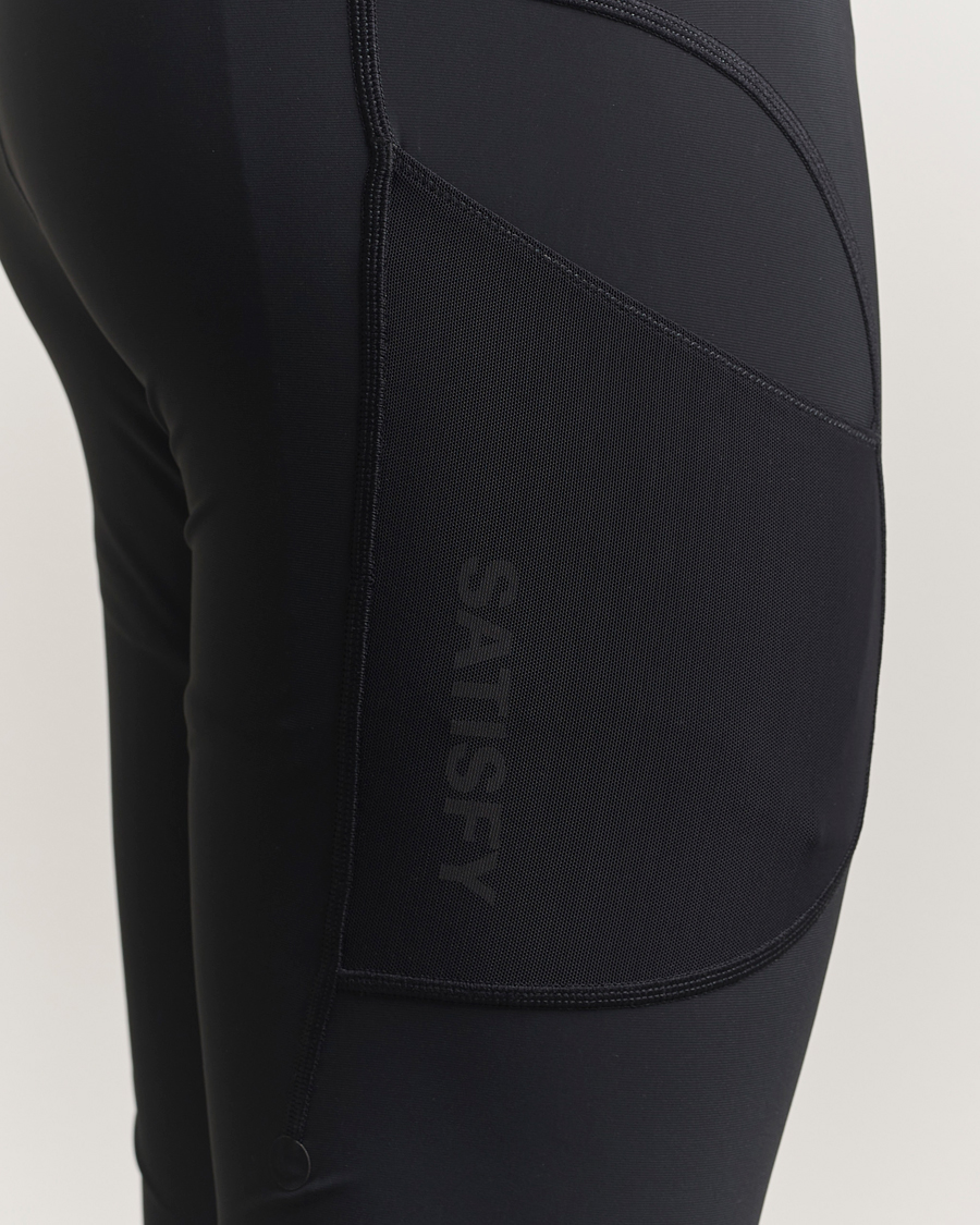 Men | Trousers | Satisfy | TechSilk Evo Cargo Tights Black