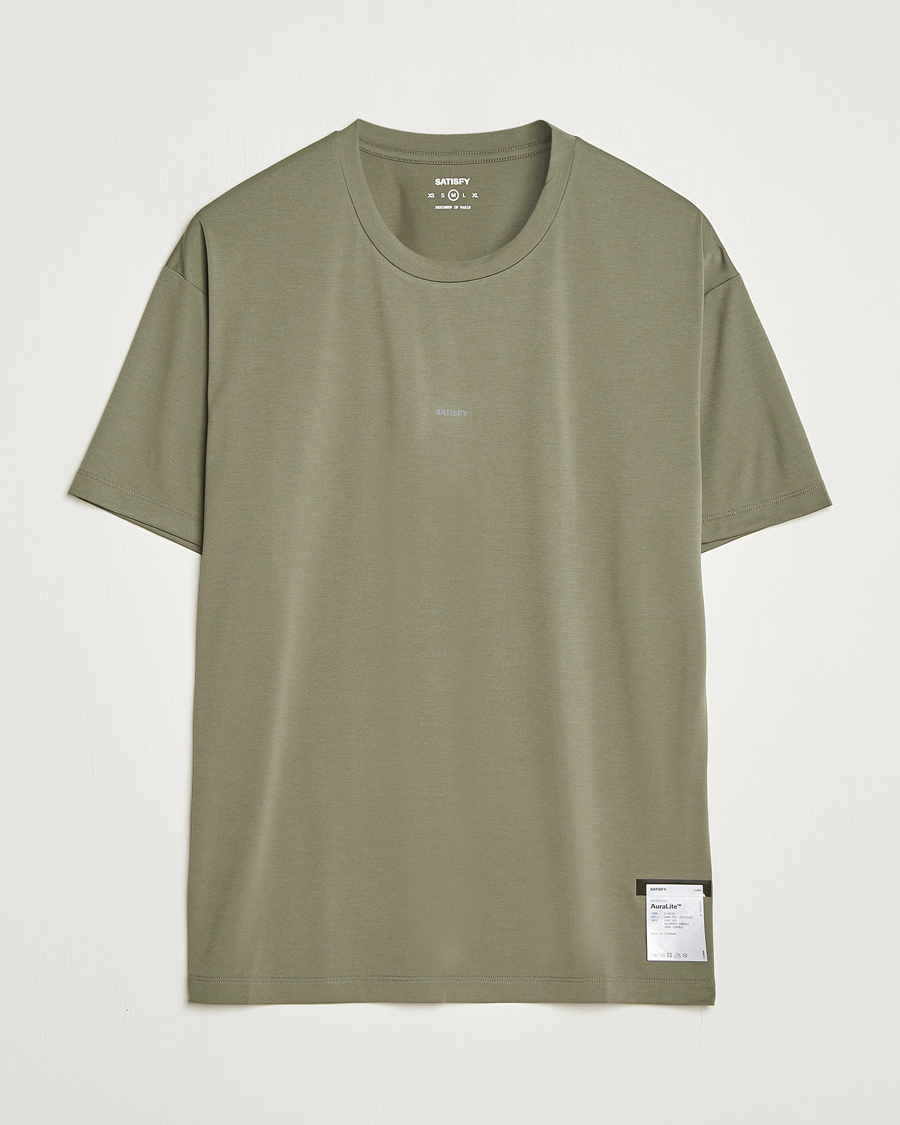 Men | T-Shirts | Satisfy | AuraLite T-Shirt Dusty Olive
